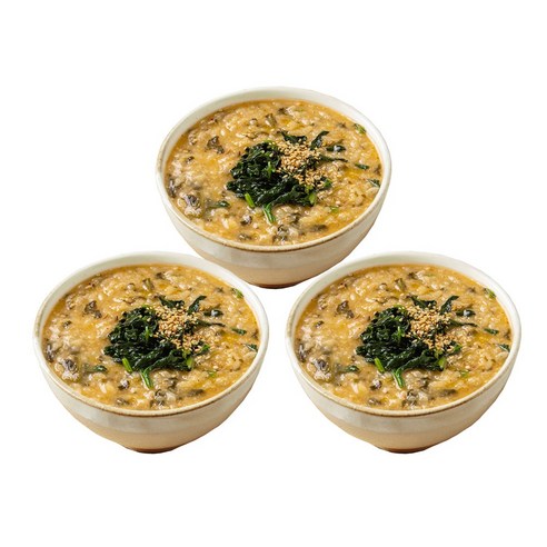 다림식품 시금치 된장죽 500g 재래식 된장의 구수함, 3개