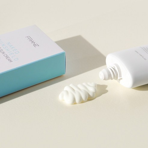 민감한 피부를 위한 강력한 자외선 차단, 프란츠 네이키드 선쉴드 펩타이드 선크림