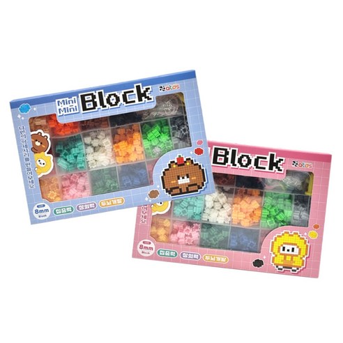 상상력을 자극하는 작은 기적, 킹콩박스 8mm 미니미니블럭 탐험기 킹콩블럭