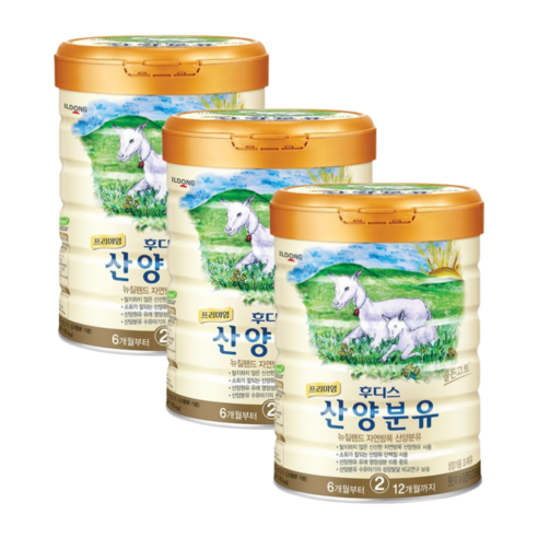 후디스산양분유2단계 일동후디스 프리미엄 산양분유 2단계 800g x 3개 Best Top5