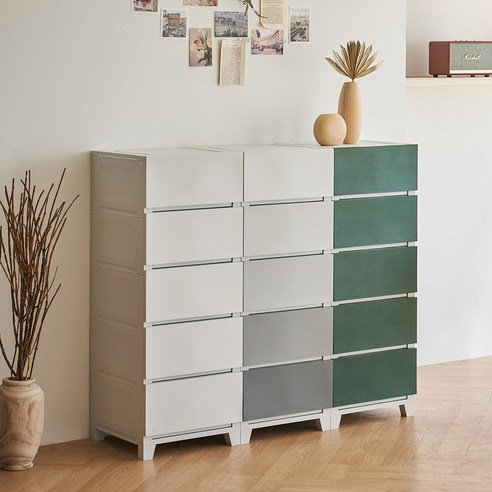 고품질, 세련된 더홈 프리미엄 모던 서랍장: 지속 가능하고 기능적인 수납 솔루션