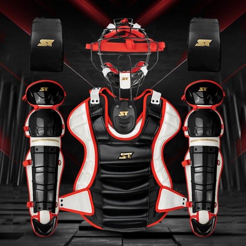 스톰 2023 프리미엄 포수장비세트: 블랙 에디션으로 완성하는 압도적인 존재감 포수장비세트