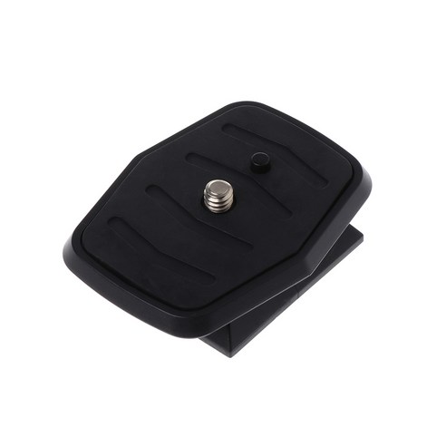 Quick Release Plate Universal QB-4W Yunteng Velbon을위한 삼각대 나사 어댑터, 검은 색, 1개