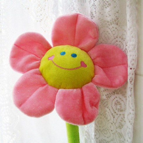 대형 스마일꽃인형 스마일꽃다발 졸업식 해바라기 장미 시들지않는 90cm (8colors), 5핑크