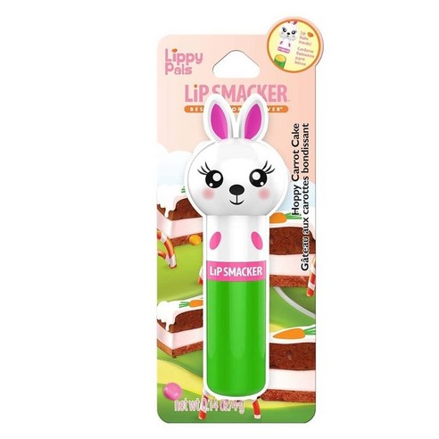 Lip Smacker 리피 팔 투명 립밤 딸기 스트로마 라마 베리 4g 미국 423949, 0.14 Ounce_Bunny Hoppy Carrot, Bunny Hoppy Carrot Cake