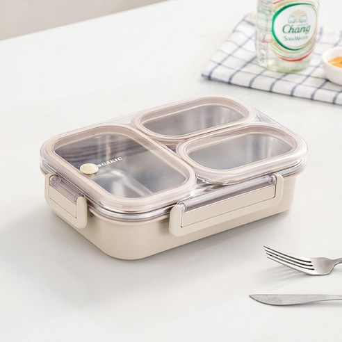 합리적인 가격으로 건강과 맛을 모두 잡는 스테인리스 3단 도시락