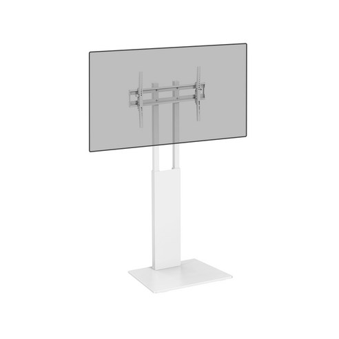 엘마운트 177.8cm TV스탠드 모니터 거치대 APL-FS16W 화이트, 1개