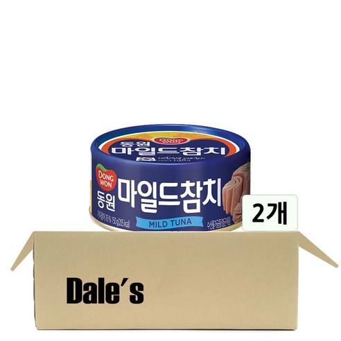 데일즈기획 동원 마일드 참치, 150g, 2개
