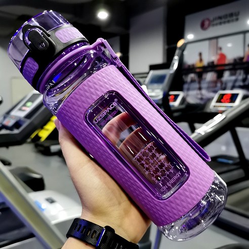 MEIISEO대용량 스포츠 물통 다기능 물병 휴대용 스포츠 물통 대용량 보온병, 700ml purple