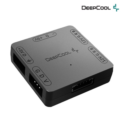 딥쿨 5V ARGB to 12V RGB 컨버터 / 허브 컨트롤러, 1개 deepcoolrgb컨트롤러 딥쿨 5V ARGB to 12V RGB 컨버터 / 허브 컨트롤러, 1개 deepcoolrgb컨트롤러