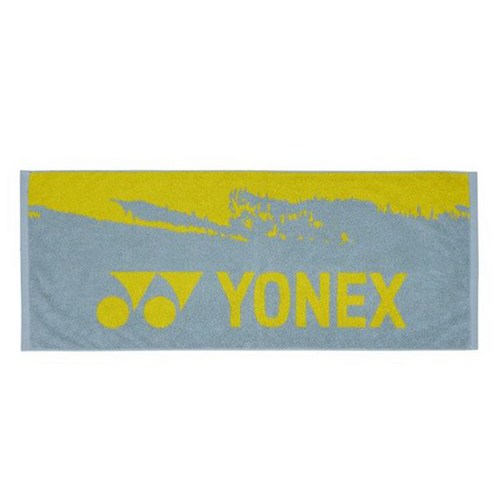 YONEX 스포츠 타월 화이트 AC1204CR, 철 회색/황색 AC1215CR(40*100cm)