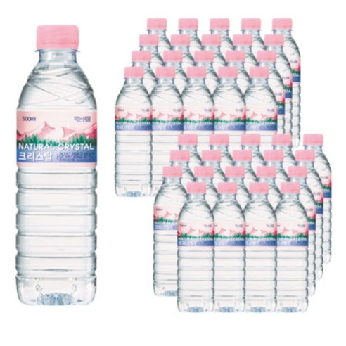 크리스탈 생수 500ml, 40개