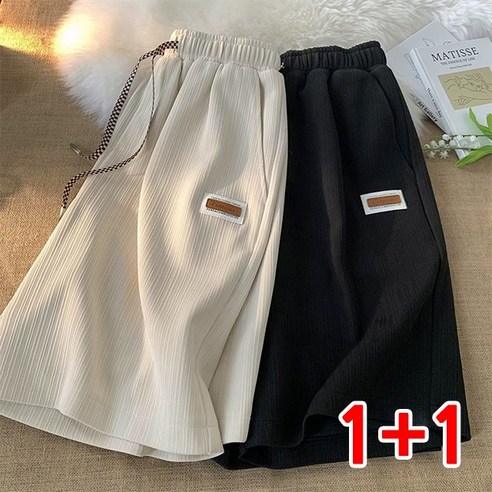 (2장 세트) 밴딩 팬츠 반바지 컬렉션PT