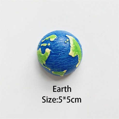 FREELIFE 냉장고 자석 세트 귀여운 3D MZ-571, Earth-951