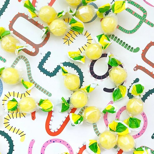 포지타노에서 영감을 받은 상큼하고 맛있는 레몬캔디