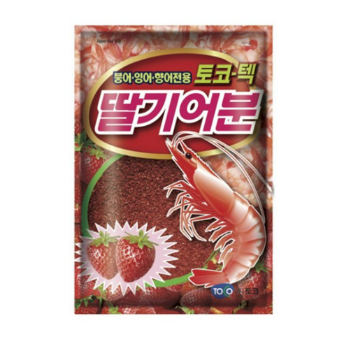 토코 떡밥 딸기어분, 420g, 4개