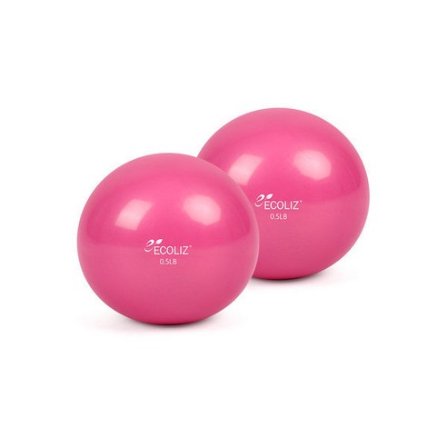에코리즈 토닝볼 0.5LB (핑크) 2개입