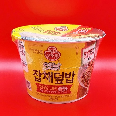오뚜기 옛날 잡채덮밥, 236.5g, 8개