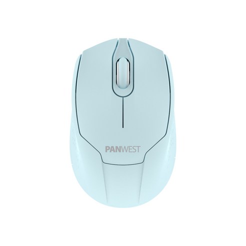 PANWEST BluetoothMouse 5.0 BT3050 팬웨스트 블루투스마우스5.0, Pale Blue