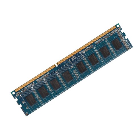 AFBEST 2GB DDR3 Ram 메모리 1333MHz PC3-10600 인텔 용 AMD 데스크탑 RAM 메모리용 240Pin DIMM 컴퓨터, 파란색