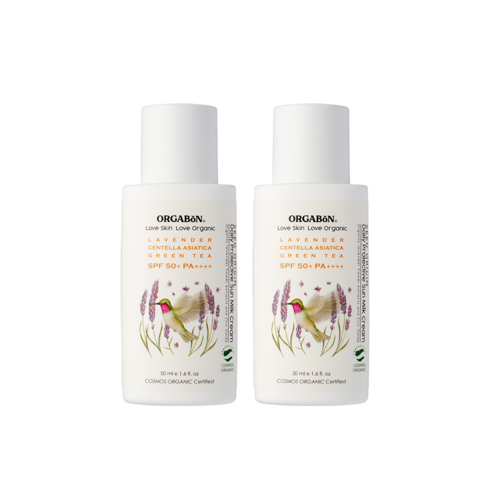 씨앗품은 데일리 안심 유기농 선밀크 크림 세트, 50ml, 2개