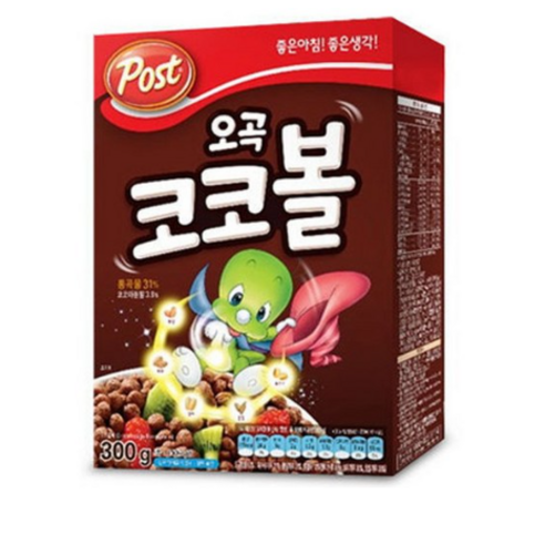 포스트 오곡 코코볼, 300g, 9개 시나몬시리얼 Best Top5