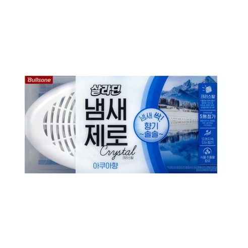 불스원 살라딘 냄새제로 삼중탈취제 아쿠아향 3개