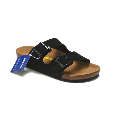 버켄스탁 Birkenstock 커플 더블 버클 캐주얼 슬리퍼 비치 샌들