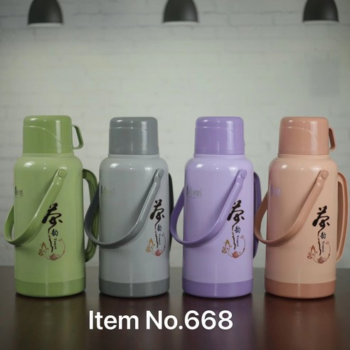 ZZJJC 베이지 217 페트 보온병 보온병 보온병 보온병 3.2Ll 찻병 따개, 668 성병 컬러 믹스, 3.2L 건당 12마리