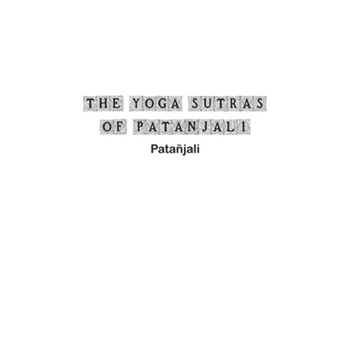 (영문도서) The Yoga Sutras of Patanjali Paperback, Paper and Pen, English, 9781774819418