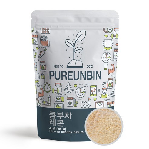 푸른빈 콤부차 레몬 가루 분말, 1개, 500g, 1개