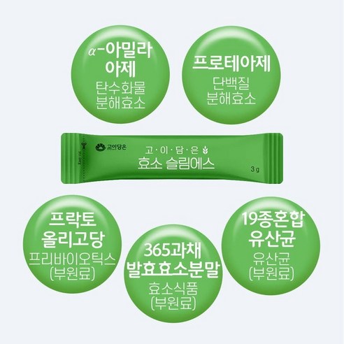 장 건강을 최적화하는 곡물 발효 효소 식욕촉진제