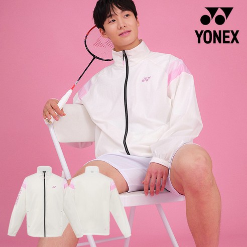 봄바람에 흩날리는 벚꽃처럼, 요넥스 252JJ003U 벚꽃 에디션 바람막이 자켓으로 코트를 수놓다 배드민턴바람막이