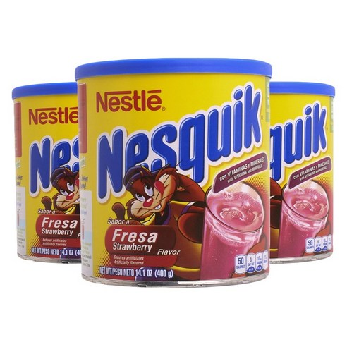 네스퀵 딸기, 400g, 1개입, 3개