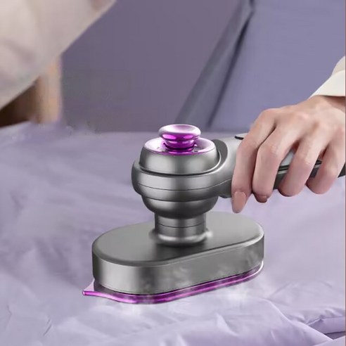 BOLEBIO 휴대용 미니 전기 다리미 화이트 여행용스팀다리미