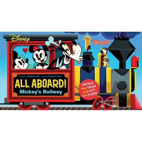 Disney All Aboard! Mickey''s Railway Board Books, Abrams Appleseed