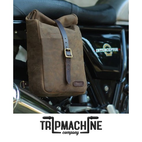 트립머신 오토바이 Mini Pannier Tobacco Brown MPTC