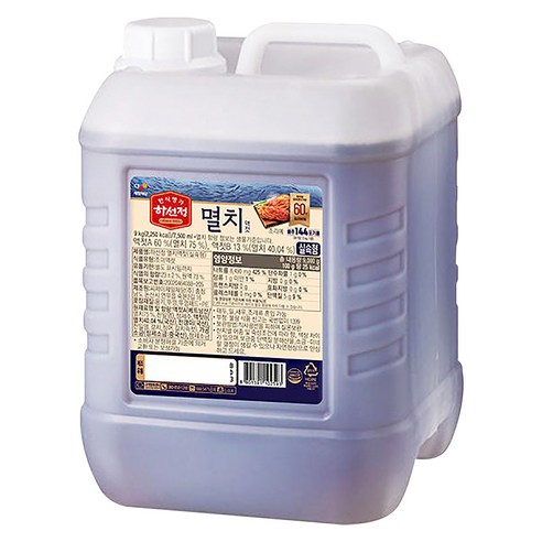 하선정 멸치액젓 9kg 1개