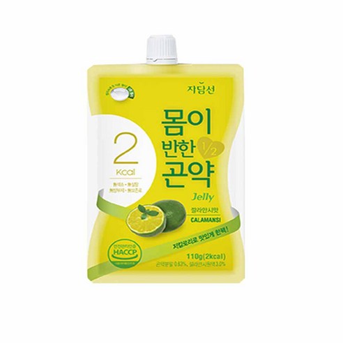 몸이 반한 곤약젤리 저칼로리 깔라만시맛 15개, 110ml