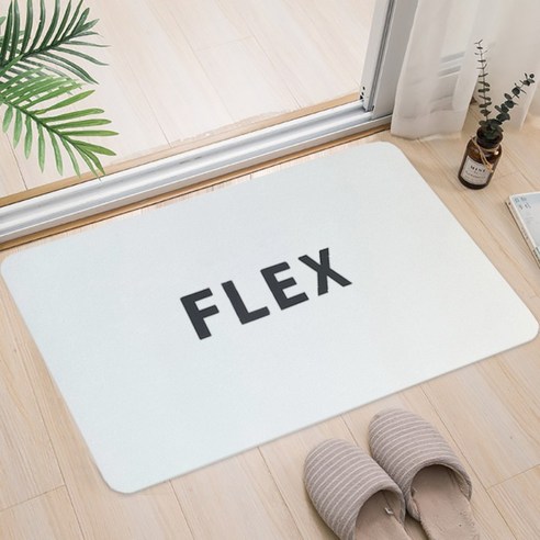 일상나눔 깨지지 않는 소프트 규조토 발매트, FLEX