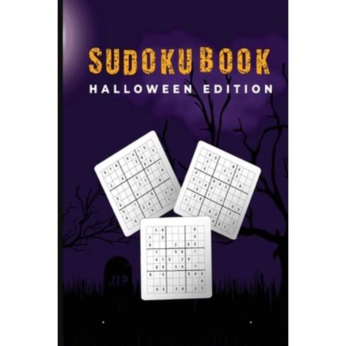 (영문도서) Sudoku Book: Hard Sudoku Book Halloween Edition Paperback, Century Books, English, 9787804825893