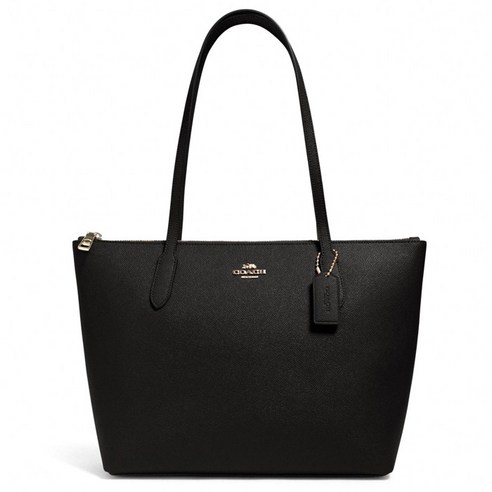 코치 집탑 토트백 블랙