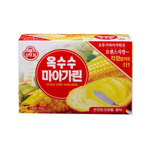 오뚜기 옥수수 마아가린 200G, 1개