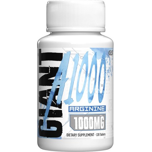 자이언트스포츠 자이언트 A1000 L-아르기닌 1000mg 타블렛, 1개, 120정