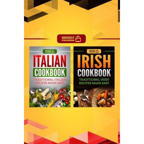 (영문도서) Italian Cookbook: Traditional Italian Recipes Made Easy & Irish Cookbook: Traditional Irish R... Paperback, Createspace Independent Pub..., English, 9781725060265
