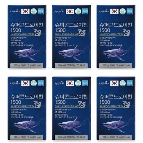 [삼성바이오헬스] 슈퍼콘드로이친 1500 홈쇼핑 상어연골 복합 분말