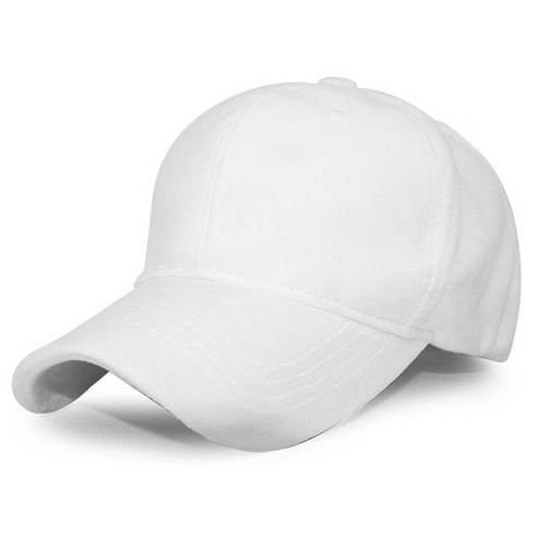 베이직엠 남여공용 벨벳 BASIC 무지 볼캡