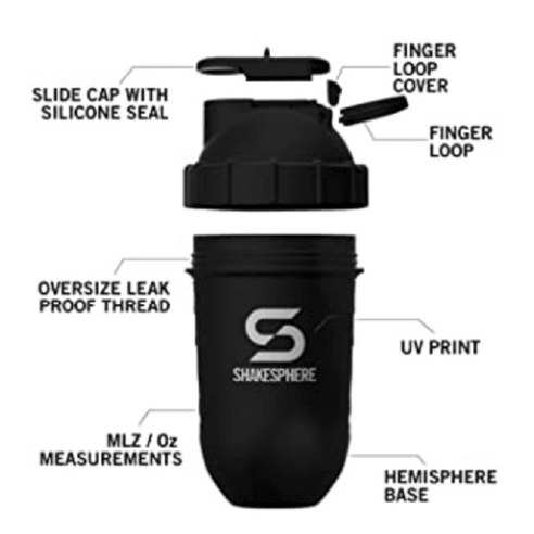 단백질 섭취를 혁명적으로 만드는 최고의 선택: 쉐이크스피어 오리지널 뷰 프로틴쉐이커 쉐이크통