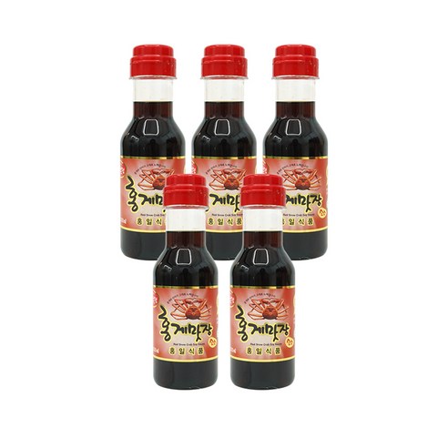 홍일식품 홍게맛장 소스 200mlX5개, 200ml, 15개