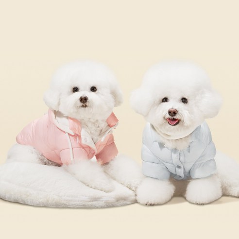 네오핏 반려동물 소프트 구름 강아지 패딩 겨울옷 - 반려동물용, 암컷/수컷 공용, 방수가능